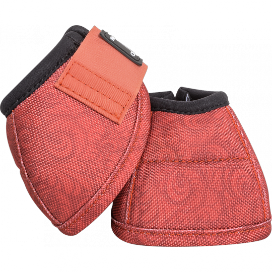 Classic Equine Designer Line No Turn Dyno Bell Boots - Terracotta