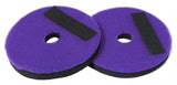 Purple Neoprene Bit Guards Cheek Guards