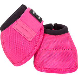 Classic Equine Designer No Turn Dyno Bell Boots Hot Pink