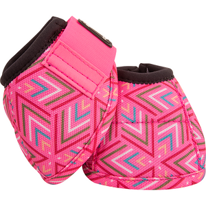 Classic Equine Designer No Turn Dyno Bell Boots Pink Starlet