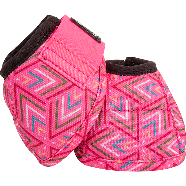 Classic Equine Designer No Turn Dyno Bell Boots Pink Starlet Running Hard Products