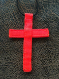 Orange Saddle Cross