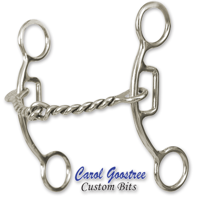 Goostree Delight Bit Twisted Snaffle GTDBIT12