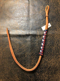 Braided Nylon & Leather Hand Quirt all american