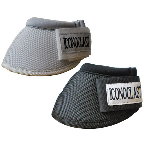 Iconoclast Bell Boots Black White