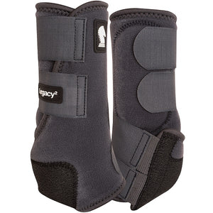 Classic Equine Legacy 2 Protective Horse Boots Charcoal