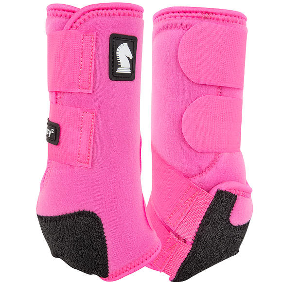 Classic Equine Legacy 2 Protective Horse Boots Hot Pink