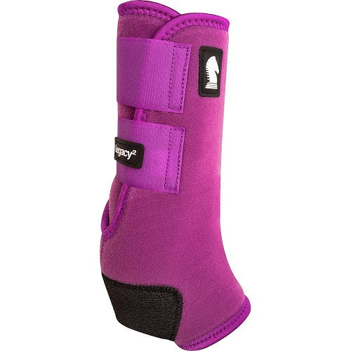 Classic Equine Legacy 2 Protective Horse Boots Plum