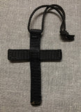 Black Saddle Cross
