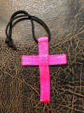 Hot Pink Saddle Cross