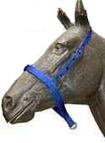 Nylon Pony Noseband in Solid Colors