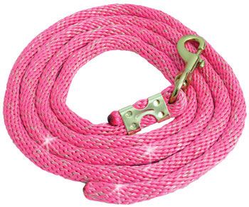 Pink Glitter Lead Rope