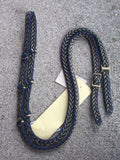 Martha Josey Reins Navy Tan Hunter Green