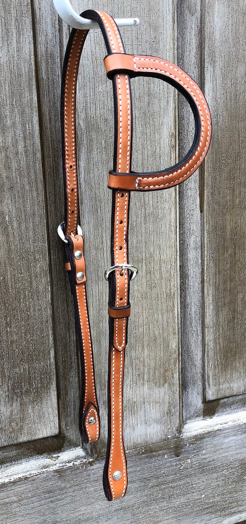 Schutz Brothers Double and Stitched Single Ear Headstall 5131SHL