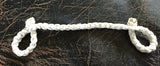 Cowboy lariat braided slobber bar