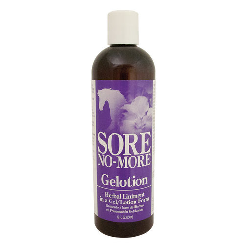 Sore No More Gelotion Herbal Liniment for Horses 12 oz