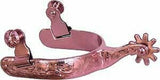 Abetta Colored Steel Engraved Ladies Spurs 15918