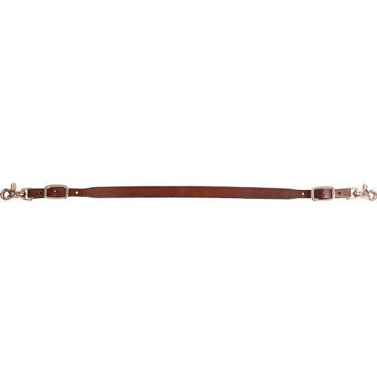 Martin Saddlery Breast Collar Wither Strap Smooth Chocolate