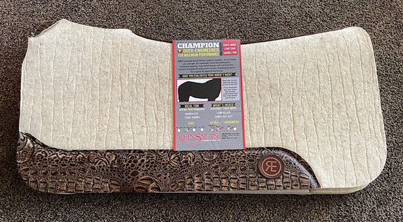 Reinsman Apex Wool Felt Saddle Pad 36630 - 30