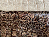 Reinsman Apex Wool Felt Saddle Pad 36630 - 30"x30"x3/4" Brown Croc wear leathers