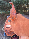 14.5 inch Circle Y Extreme Performace Lady Lake Barrel Saddle 2160 Medium tree