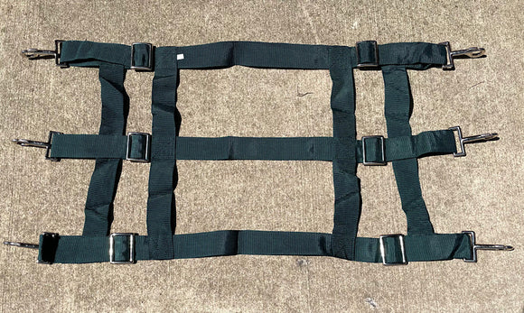 Abetta Hunter Green Nylon Web Stall Guard
