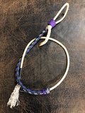 Deluxe Lariat Rope Braided Over & Under Whip