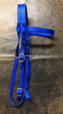 Nylon Browband Headstall Royal Blue