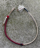 Deluxe Lariat Rope Braided Over & Under for horses - 5 colors available