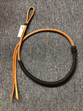 Braided Nylon & Leather Over N Under Whip