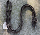 Martha Josey Extra Thick Super Knot Barrel Rein Brown
