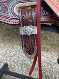 13.5 inch Circle Y Josey Cash Maverick Saddle, MJ46