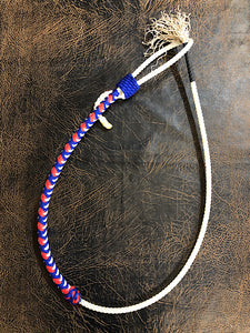 Deluxe Lariat Rope Braided Over & Under for horses - 10 colors