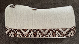5 Star Saddle Pad Natural 7/8 inch Ivory Laredo FL 30x28