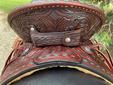 13.5 inch Circle Y Josey Cash Maverick Saddle, MJ46