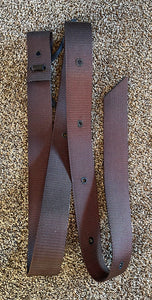 Nylon Cinch Latigo Strap Brown, 8 hole, 1-3/4" x 67" length