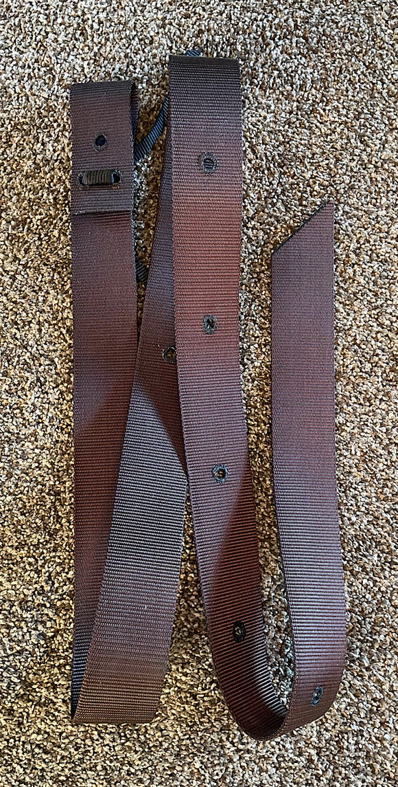 Nylon Cinch Latigo Strap Brown, 8 hole, 1-3/4
