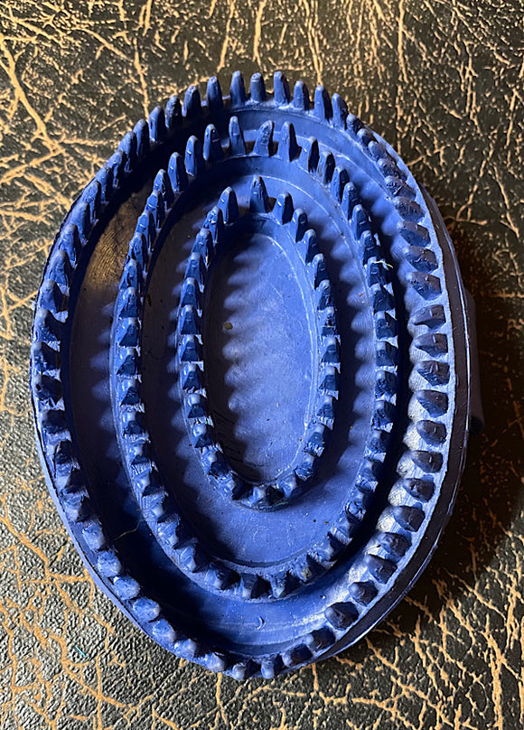 Rubber Curry Comb Junior Size