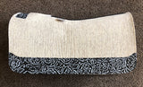 5 Star Saddle Pad Natural 7/8 inch Grey Cowboy Tool FL 30x28