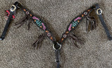 Circle Y Desert Feather Breastcollar 1015-10-sc
