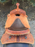 14.5 inch Circle Y Extreme Performace Lady Lake Barrel Saddle 2160 Medium tree