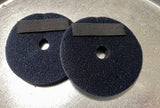 dark navy blue neoprene bit guards cheek guards 