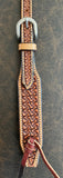 Professionals Choice Windmill Stamped Natural Border Browband Headstall 3P4021