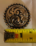 Concho Antique Flower 1.5 inch