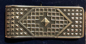 Montana Silversmiths Crosscut Mesh Bead Money Clip MCL19