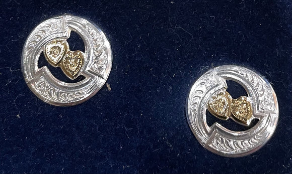 Montana Silversmiths Earrings Tiny Heart ER499