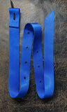 Nylon Cinch Latigo Strap Royal Blue