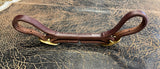 Hot oiled Round Leather Curb Strap for horses