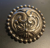 Concho Antique Flower 1.5 inch