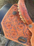 14.5 inch Circle Y Extreme Performace Lady Lake Barrel Saddle 2160 Medium tree